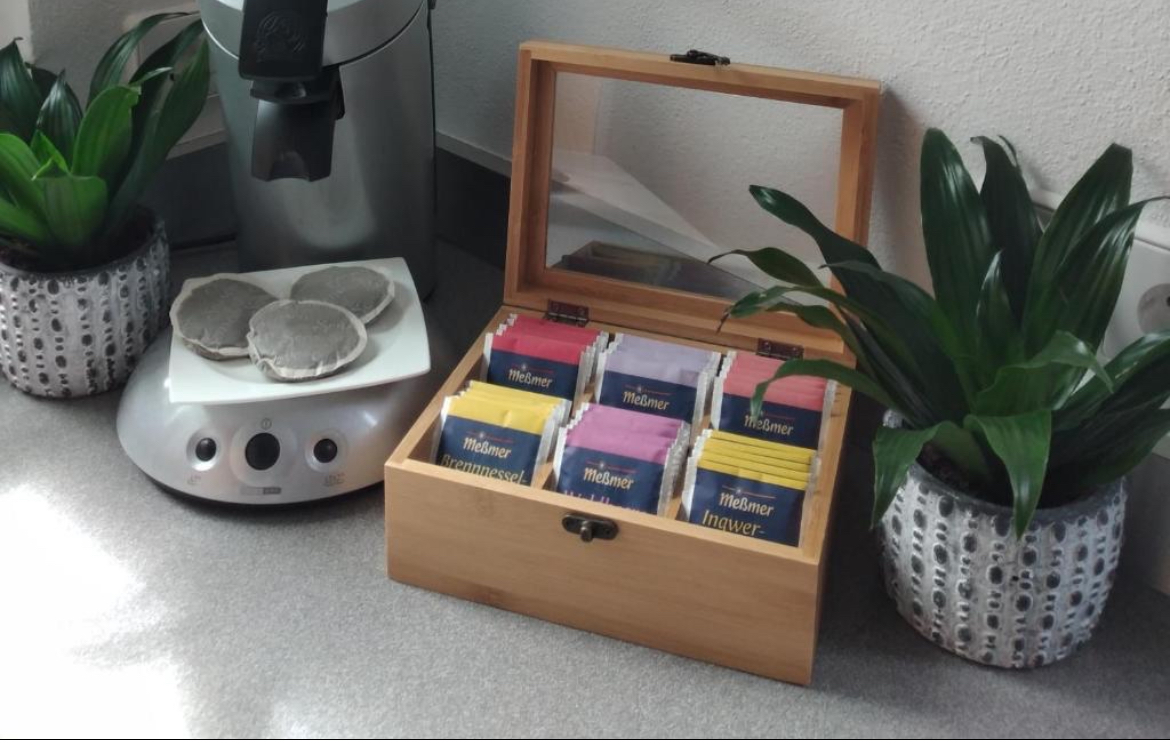 Kaffee- und Teeauswahl